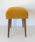 Vintage Space Age Stool: Mid Century Ottoman, Yugoslavia 1960s