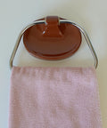 Vintage Bathroom / Towel Rack / Ceramic Towel Holder / Yugoslavia 80's