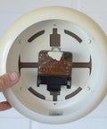 Plastic Vintage Space Age Wall Clock – SHG West Germany, 1970s, Mid Century Modern Home Decor
