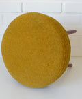 Vintage Space Age Stool: Mid Century Ottoman, Yugoslavia 1960s