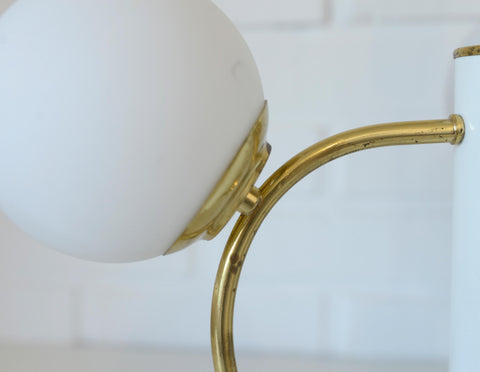 Vintage Sputnik Chandelier: MCM Space Age Pendant Light, Yugoslavia 1970s