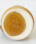 Vintage HERKO Ceramic Vase / Brutalist Mid Century Pottery / Yugoslavia 1970s / Sculptural Fat Lava Vase