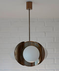 Vintage Pendant Light / Copper Sputnik / Mid Century Modern /MCM Chandelier / Space Age / Brutalist Ceiling Light
